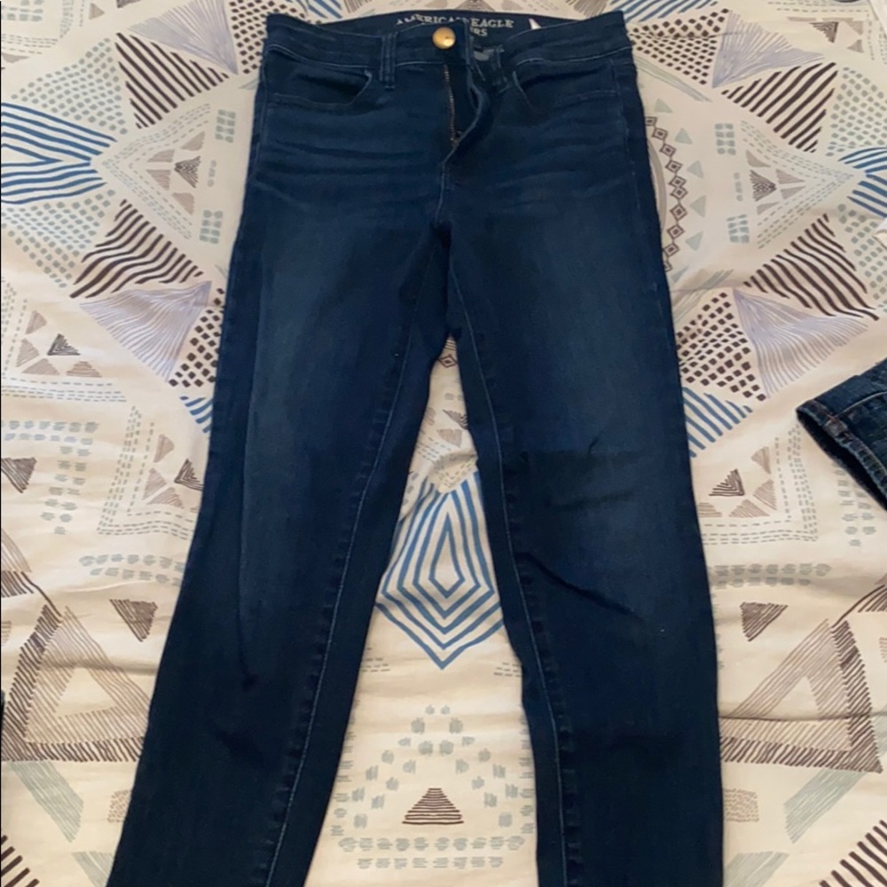 Dark blue jeans American Eagle